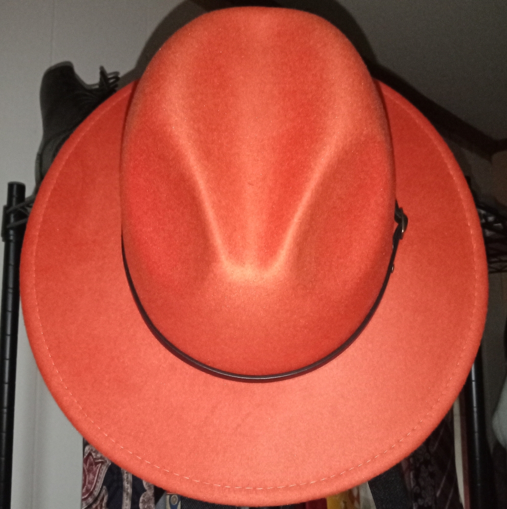 Orange Fedora